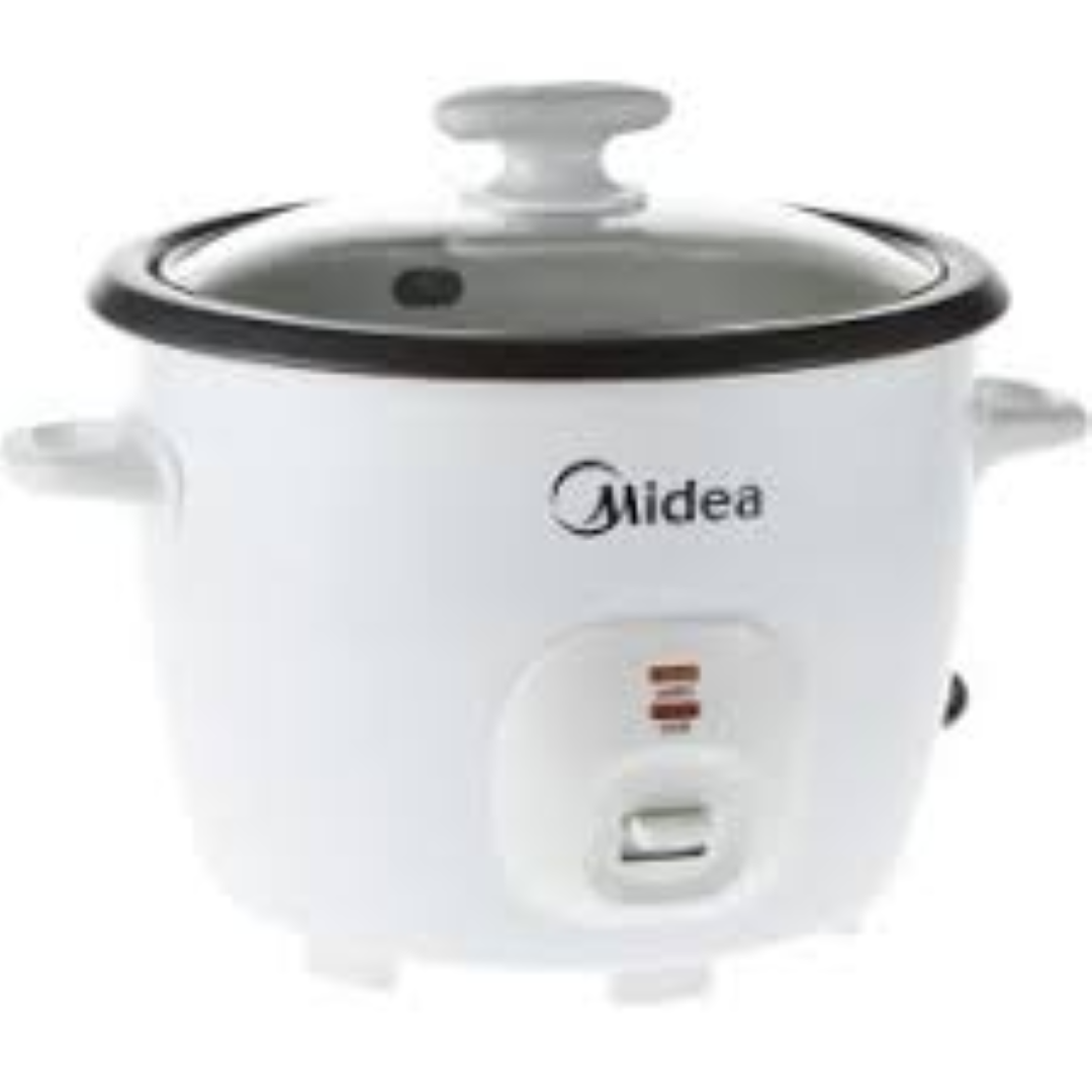 MIDEA MB-GP45A-4.5L with Glass lid- White